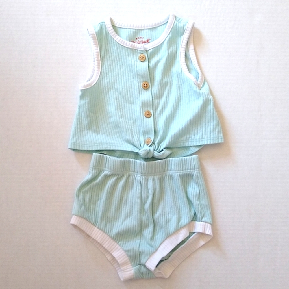 Cat & Jack ribbed outfit